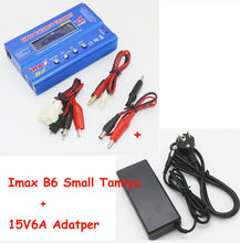 iMAX B6 80W 6A Battery Charger Lipo NiMh Li-ion Ni-Cd Digital RC Balance Charger Discharger + 15v 6A Power Adapter+Charge Cable