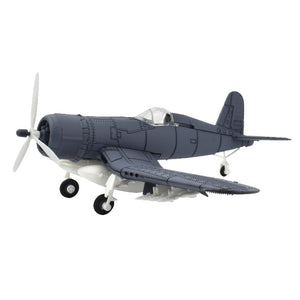 1 PCS Assembly Aircraft Model Kit Toys for Boys Military F4U Corsair Fighter 4D Model DIY Building Blocks Educational Toy Gifts