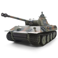 1:16 German Leopard Heavy Tank 2.4G Remote Control Model Military Tank With Sound Smoke Shooting Effect 3 Type Edition