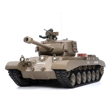 1:16 American Pershing M26 Heavy Tank 2.4G Remote Control Model Military Tank With Sound Smoke Shooting Effect Basic/Upgraded