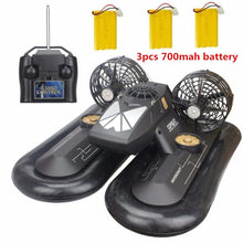Amphibious Transport Dock Remote Control Hovercraft RC Boat Hovership 2.4G 6CH Work On Water 3pcs Battery Best Gift Toys For Kid