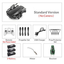 D2 LF606 D9 Foldable Mini Drone With RC Quadrocopter With Camera HD Quad-Counter With High Hold RC Helicopter Kid's Toys