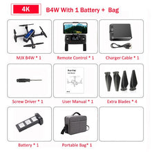 MJX Bugs 4W B4W Brushless RC Drone with Camera 4K 5G WIFI FPV GPS Ultrasonic Optical Flow Positioning Drone Foldable Quadcopter