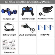 LH-C019S Remote Control Stunt Car Gesture Sensor Control RC Car Off-Road Vehicle Double Side Driving Stunt Car for Kids