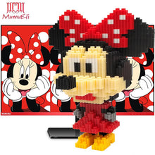 MUMUELI Mini Assembly DIY Cartoon Animation Figure 3D Building Model Kit Blocks for Children Kids Resin Toys Collection DTSET-3