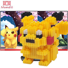 MUMUELI Mini Assembly DIY Anime Game Figure Cute 3D Building Model Kit Blocks for Children Kids Resin Toys Collection DTSET-5
