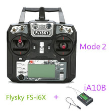 Flysky FS-i6X/FS-i6 2.4GHz 10CH AFHDS 2A Transmitter w/ X6B iA6b i-BUS A8S FS-iA10B Receiver For RC Drone Mode 1 Mode 2
