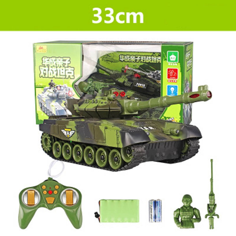 33CM Remote Tank Tactical Vehicle Main Battle Military Main Battle Tank Model Electronic Hobby Toys With 700 MAh Battery