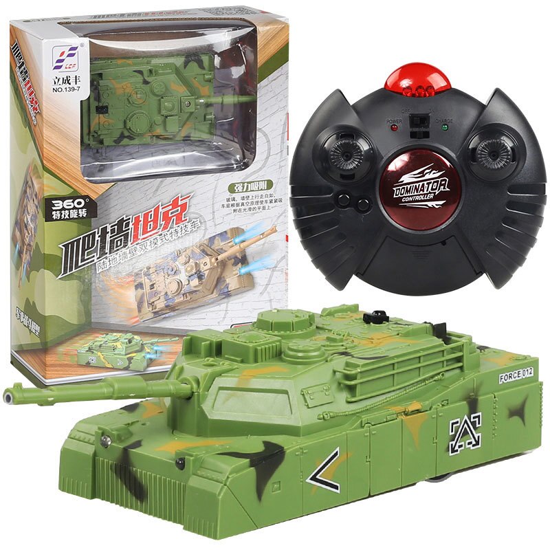 Stunt RC Wall Climbing Tank Remote Control Anti Gravity Ceiling Racing Car Electric Toys Machine Auto Gift For Children RC Car