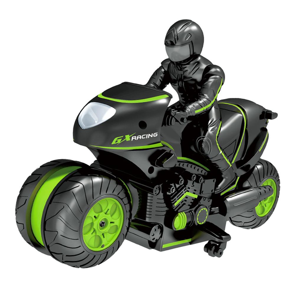 Remote Control Motorcycle Car Toys Rechargeable 2.4G RC Stunt Motorcycle 360 Rotating Drift High Speed Climbing Motor Toys