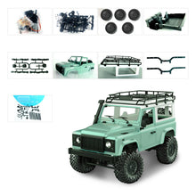 D90 1:12 Scale RC Crawler Car 4WD Remote Control Truck Unassembled KIT MN-90K Defender Pickup RC Cars For Children Birthday Gift
