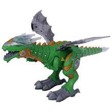 Electric dinosaurs Model Toys walking spray dinosaur robot With Light Sound swing boy's dinosaurios toy for New year's gift