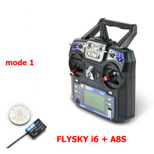 Flysky FS-i6 FS i6 2.4G 6CH Transmitter With FS-iA6 FS-iA6B FS-A8S Receiver For Helicopter Airplane FPV Racing Drone Mode1 Mode2