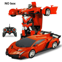 New Rc Car Deformation 2 in 1 RC Car Driving Sports Cars drive Deformation Robots Models Remote Control Car RC Fighting Toy Gift