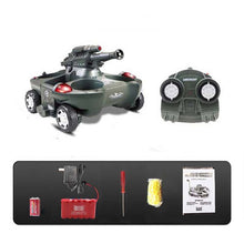 Army Amphibious RC Tank Toys Air Soft BB Bullet Water Spraying Shoot Target Electronic Remote Control Vehicle for Children Gifts
