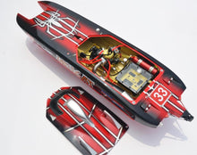 New DTRC G30E Hell Cat Catamaran 30CC Fiberglass Gasoline Racing Boat with 30CC Gasoline Engine