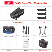 SG906 Pro GPS Drone with Wifi FPV 4K HD Camera Two-axis anti-shake Self-stabilizing Gimbal Brushless Quadcopter Vs Sjrc F11 Pro