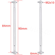 2pcs Steel Metal RC Car Drive Shaft Dogbone 61mm 63mm 70mm 77mm 84mm 86mm 89.5mm 101mm