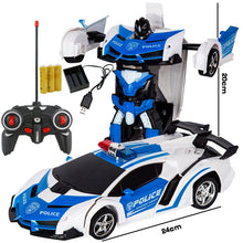 NEW 1:18 CARS Rc Transformer 2 in 1 RC Car Driving Sports Vehicle drive Transformation Robots Models Remote Control Car Toy