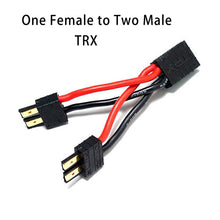 Amass T XT60 Tamiya TRX XT90 EC3 EC5 plug Parallel Series One female to 2 male leads 12awg silicone wire Deans For Lipo Battery