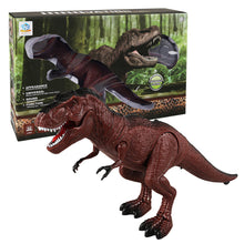 Moving Walking Roaring Dinosaur Remote Control Electronic Light Sound Kids Toy Halloween Gifts