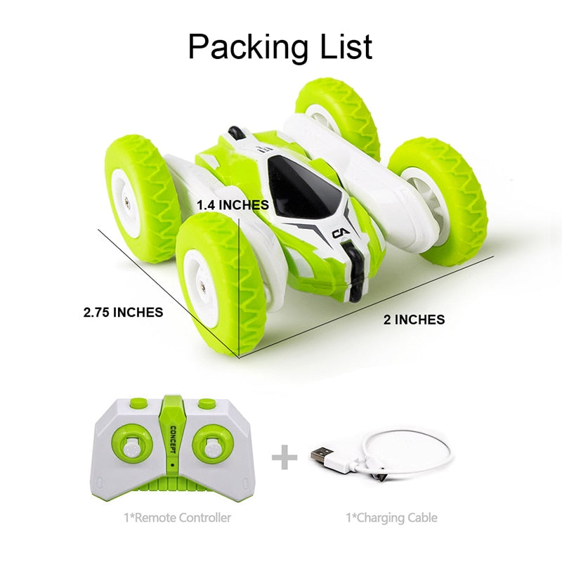 Sinovan Hugine RC Car 2.4G 4CH Stunt Drift Deformation Buggy Car Rock Crawler Roll Car 360 Degree Flip Kids Robot RC Cars Toys