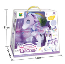 Creative Remote Control Horse Unicorns Robot Cute animal Intelligent Induction Electric Model Pet robotics Educational Kids toys