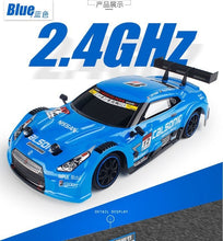 4WD drive rapid drift car Remote Control GTR Car 2.4G Radio Control Off-Road Vehicle RC car Drift High Speed Model car