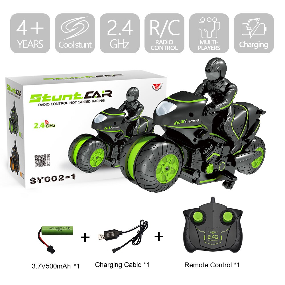 Creat Mini Moto Kids Motorcycle Electric Remote Control RC Car mini motorcycle 2.4Ghz Racing Motorbike Boy toys for children