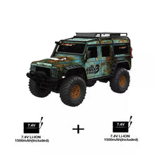 ZP1001 1/10 2.4G 4WD Rc Car 2 Battery HB Toys Proportional Control Retro Vehicle w/ LED Light RTR Model Remote Control Kid Toys