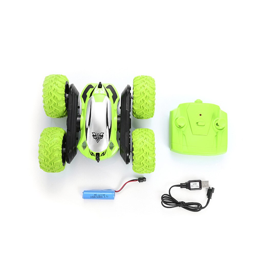 Remote Control Car Drift Deformation Buggy Car Rock Crawler Roll Car Double-sided Rotation Stunt Car 360° Flip kids Toy Cars