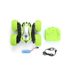 Remote Control Car Drift Deformation Buggy Car Rock Crawler Roll Car Double-sided Rotation Stunt Car 360° Flip kids Toy Cars