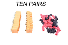 10paris XT60 battery connector for rc plane and car male and female with 3.5mm good gold plated plugs with 4mm shrink tube