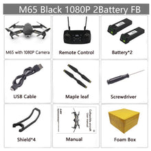 M65 RC Drone with 4K HD Camera FPV WIFI Altitude Hold Function Selife Dron Folding Quadcopter Vs E58 SG106 M69 Drones