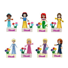 316pcs Dream Princess Elsa's Ice Castle Princess Elsa Anna Olaf Building Blocks Bricks Model Kit Toys Gifts 41062
