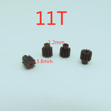 4pcs Small Motor Gears 6T 7T 8T 9T 10T 11T 12T Teeth For 0.8MM 1mm Shaft R/C Helicopter Mini Quadcopter Accessories Spare Parts