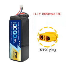 ZDF RC Car Lipo Battery 2S 3S 7.4V / 11.1V 10000mah 35C Max 70C XT90 / XT60/ T Plug For Rc Airplane Traxxas Car RC Truck
