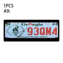 1Pcs RC Custom License Plate Metal Frame Strength Waterproof for 1:10 Tamiya CC01 Axial Scx10 Traxxas Trx-4 Trx4 Crawler Car
