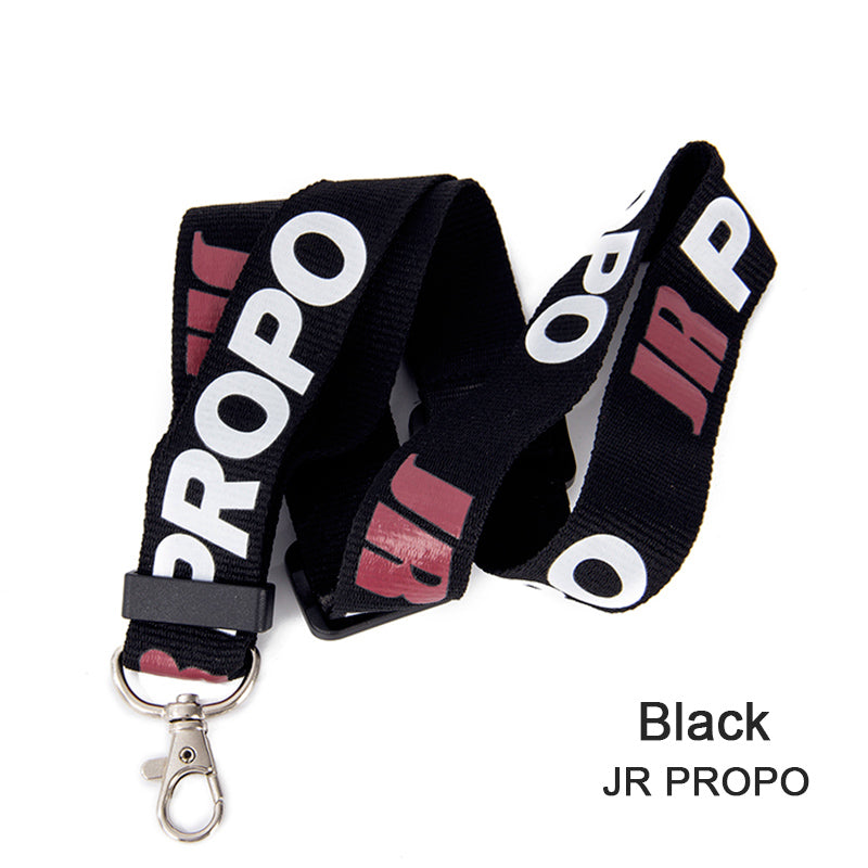 Adjustable Lanyard Strap RC Parts For JR PRO Propo Remote Controller Transmitter FPV For Futaba Orange Black Neck Belts 14cm Hot