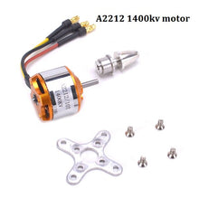 A2212 2212 1400KV Brushless Motor 30A ESC Motor Mount 8060 Propeller SG90 9G Micro Servo set for RC Fixed Wing Plane Helicopter