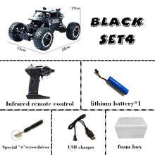 1：18 4wd rc cars 2.4G remote control car Toys car remote Buggy Trucks Off-Road Trucks Toys for Children gift