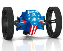 New RC Car Bounce Car Robot Bounce with Flexible Wheels 2.4G Remote Control Jumping Car with LED Light RC Robot Car Toys Gifts