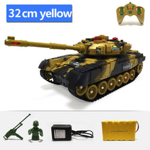 33/44CM RC War Tank Radio Tactical Vehicle Main Battle Military Main Battle Tank Model Sound Recoil Electronic Hobby Boy Toys