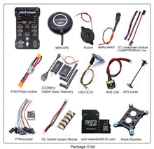 Pixhawk 2.4.8 PX4 PIX 32 Bit Flight Controller+M8N GPS+ 433/915Mhz 100/500mw Radio Telemetry+Safety Switch+Buzzer+rgb+I2C+ 4G SD