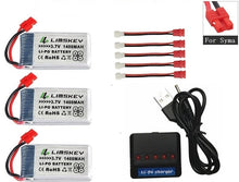 1400mAh 3.7v lipo Battery for SYMA X5 X5S X5C X5SC X5SH X5SW M18 H5P HQ898B HQ859B H11D H11C T64 T04 T05 F28 F29 T56 T57 Charger
