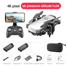 Mini Drone LF606 4K HD Camera Foldable Quadcopter One-Key Return FPV Drones Follow Me RC Helicopter Quadrocopter Kid's Toys