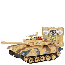 1:24 2.4G Remote Control Battle Tank Fortress 350° free Rotation Gun Tube up and Down 20° Free Adjustment Military Tank Model