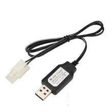 YUKALA 3.6V 4.8V 6.0V 7.2V 9.6V Ni-CD/Ni-MH rechargeable battery USB charger/USB charging cable with SM/JST/TAMIYA Plug 2pcs