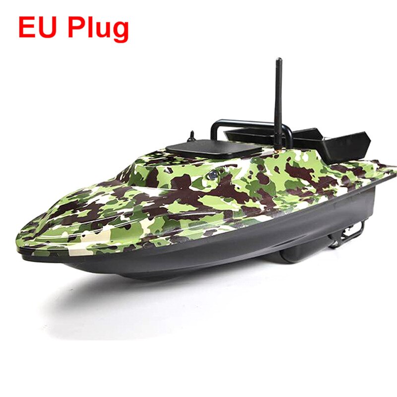Flytec V007 RC Fishing Nesting Boat Fixed Speed Cruise Yaw Correction Double-Motor Hull Three-Leaf Paddle Hook Release Line Boat