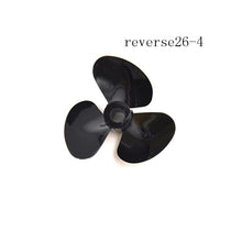 1PCS RC Boat Three Blades Paddle Nylon Boat Propeller Positive & Reverse Screw RC Boat Propeller 12 SIZE